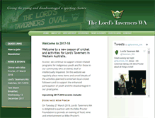 Tablet Screenshot of lordstavernerswa.com.au